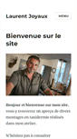 Mobile Screenshot of laurentjoyaux.fr