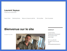 Tablet Screenshot of laurentjoyaux.fr